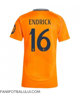 Real Madrid Endrick #16 Tricou Fotbal Replică 2024-25 Femei Deplasare